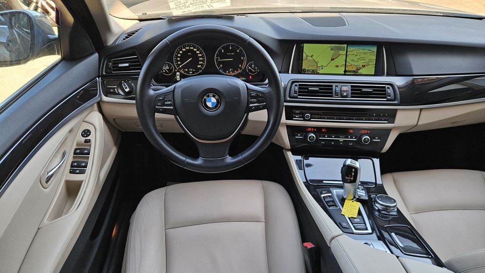 Bmw 520D 150 cp Euro 6 2015.05  Cutie Automata 8+1 Xenon+ Led Navi Mare -Piele-Jante R17-Clima
