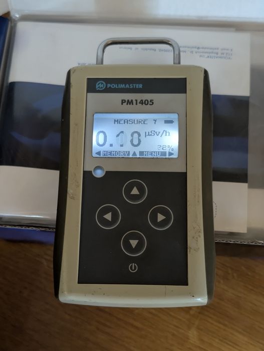 Detector de radiaoactivitate polimaster PM1405
