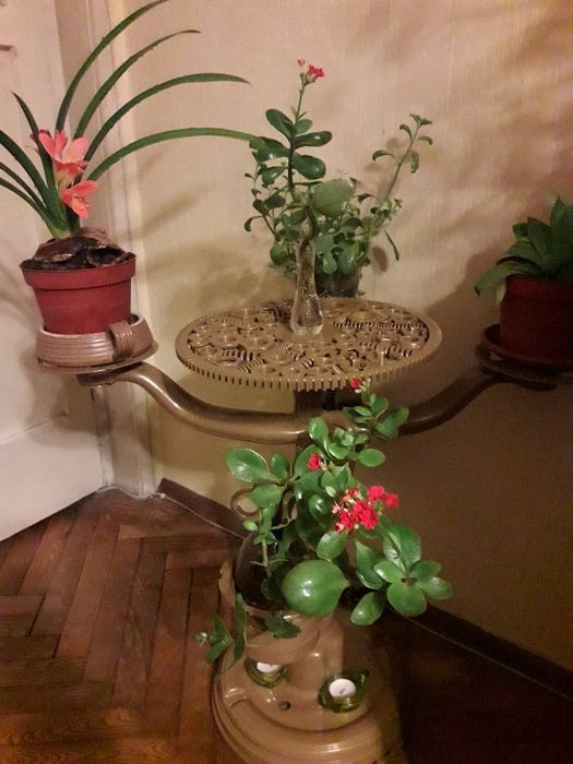 Арт стойка за цветя , свещи или друга декорация или вещи