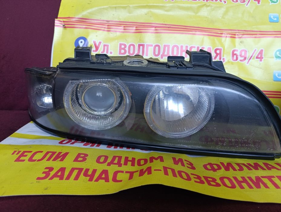 Фары на BMW E39 рестайлинг DEPO