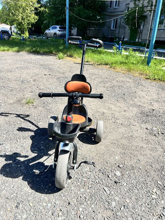 Велосипед с ручкой