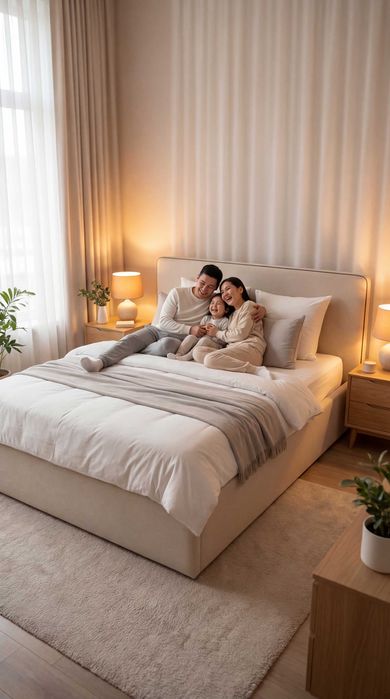 Кровать 200×180 см  180 000 ₸