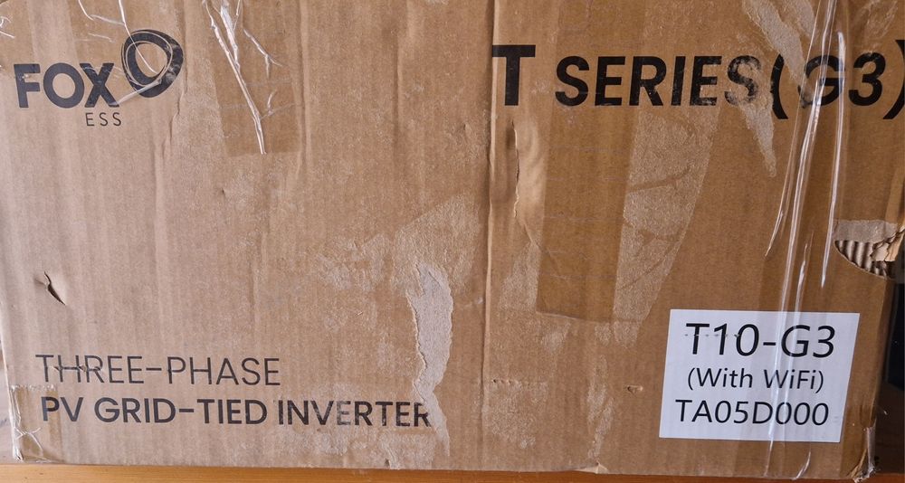 Invertor On Grid Fox Ess T10 de 10kw trifazat cu modul wifi,IP 65
