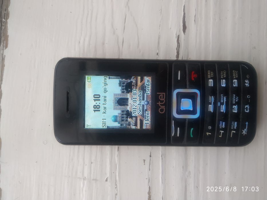 Artel D83 1~simkartalik mp3 chip tushadi
