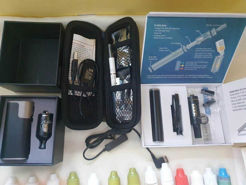 Kit: Aspire zelos 500W +Red Kiwi 504 T + Endura T-18+ lichide aromate