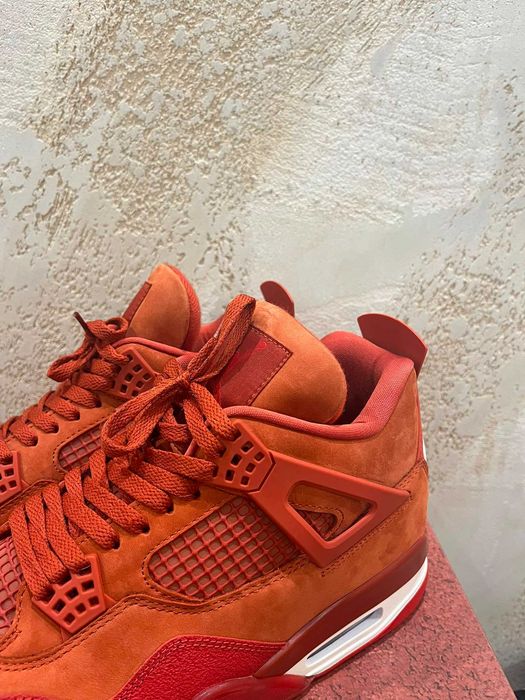 Ексклузивни Nike Air Jordan 4 Retro OG SP x Nigel Sylvester "Brick by Brick" – Размер 45