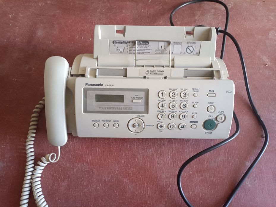 Телефонный Факс Panasonic