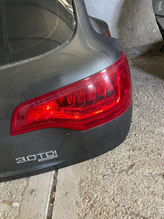 Stop tripla LED Audi Q7 4L Facelift stanga dreapta an 2010-2016 completa
