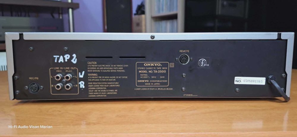Deck Onkyo Integra TA-2500