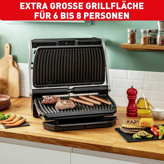 Грил TEFAL GC722D Optigill + XL, 2000W