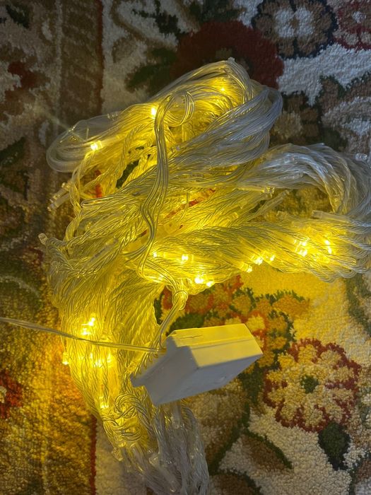 Гирлянды на ёлку новые