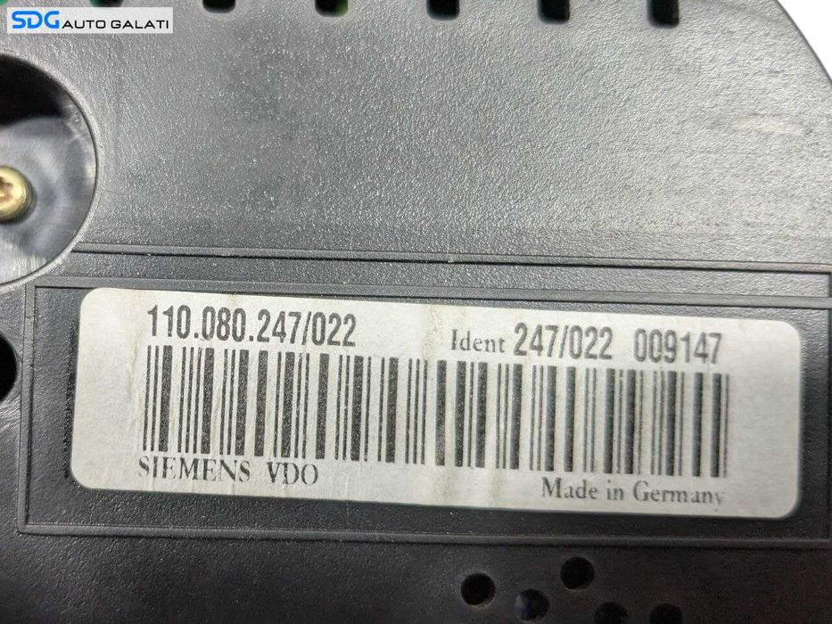 Ceas Ceasuri Cluster Instrumente Bord Volkswagen Golf 5 1.4 BKG Cod 1K0920860P [L8454]