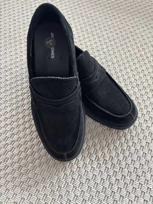 Mocasini jack jones 42 piele întoarsă
