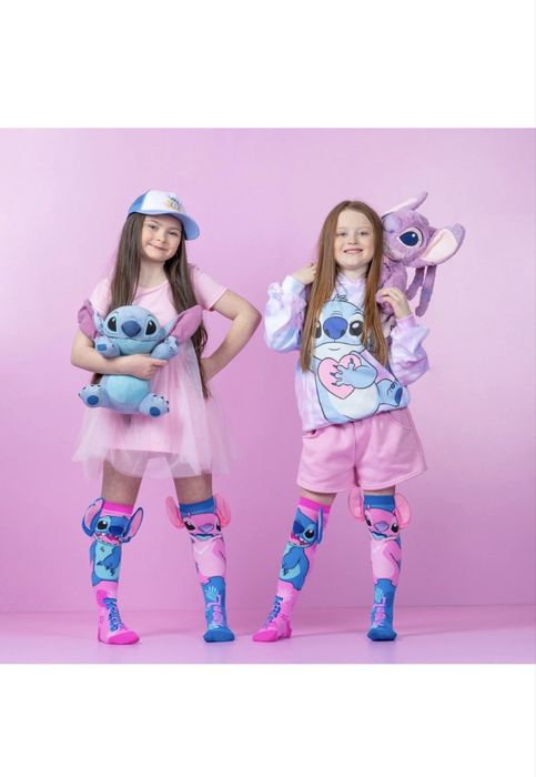 Дълги чорапи със Стич