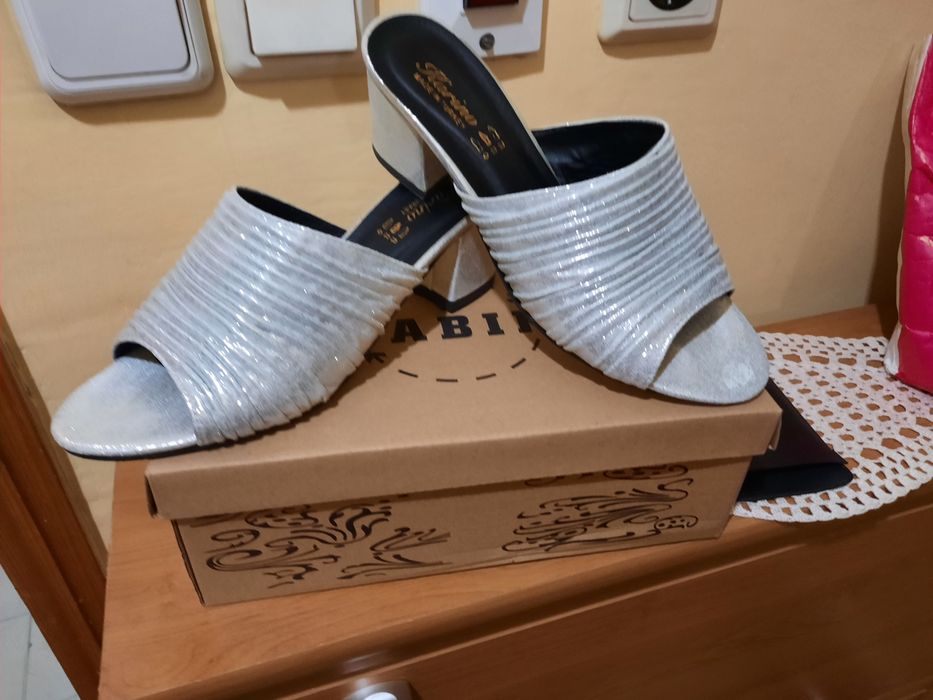 Чехли от сатен / цвят сребро