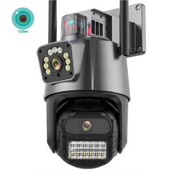 WiFi P11 двойна безжична IP камера 12MP нощно виждане 55лв