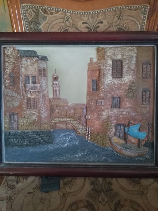 Картины рельефные,2 штуки