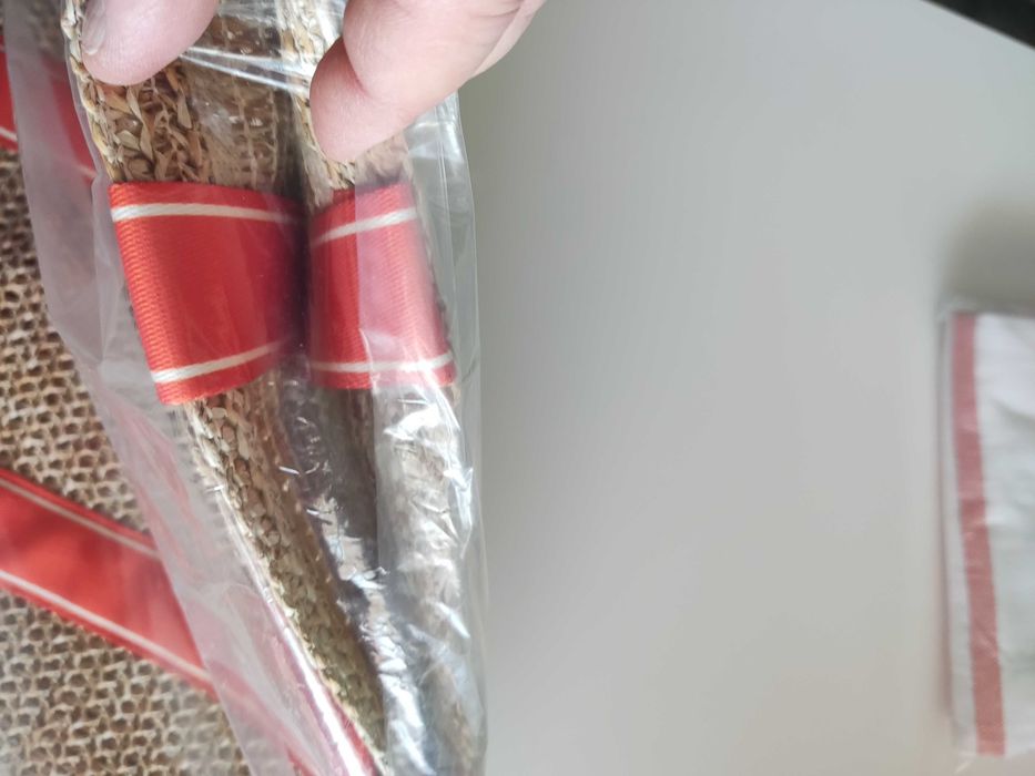 НОВ Сет чанта и кърпа за плаж LANCASTER Monaco