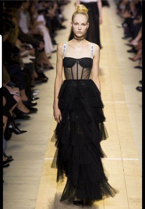 Рокля Zara с паети, Guess