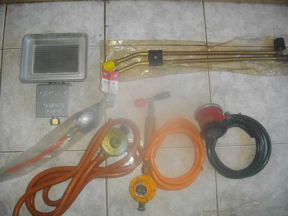 Газови:Мини Бижутерска Горелка Редуцир Вентил Горелка 2Тръби Отоплител