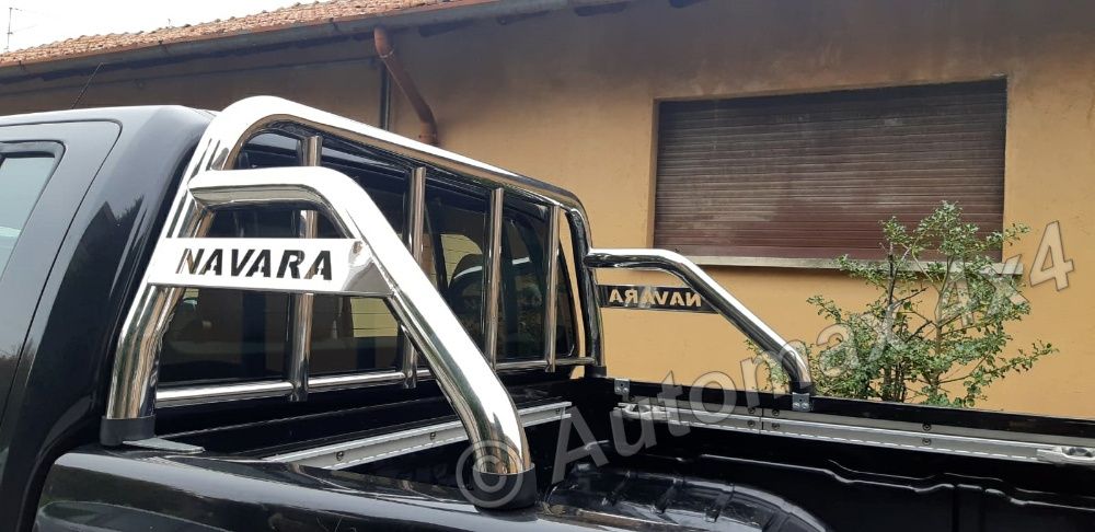 Rollbar inox Ranger, D-Max, Navara, X-Class, L200, Fullback, Amarok