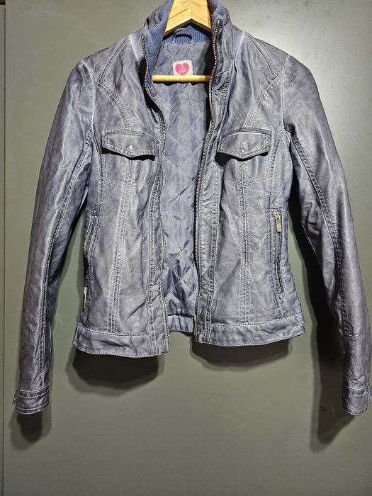 Geaca piele marimea 34 Cotton
