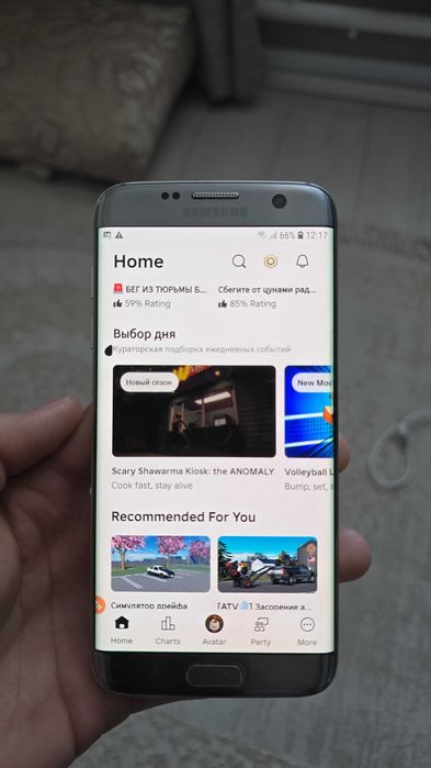Samsung S7 edge в очень хорошем состояний