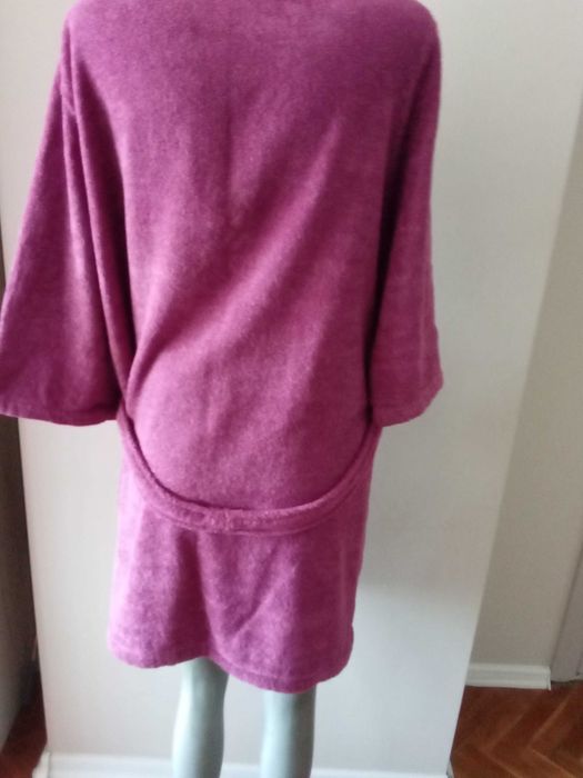 Халат за баня с кърпа