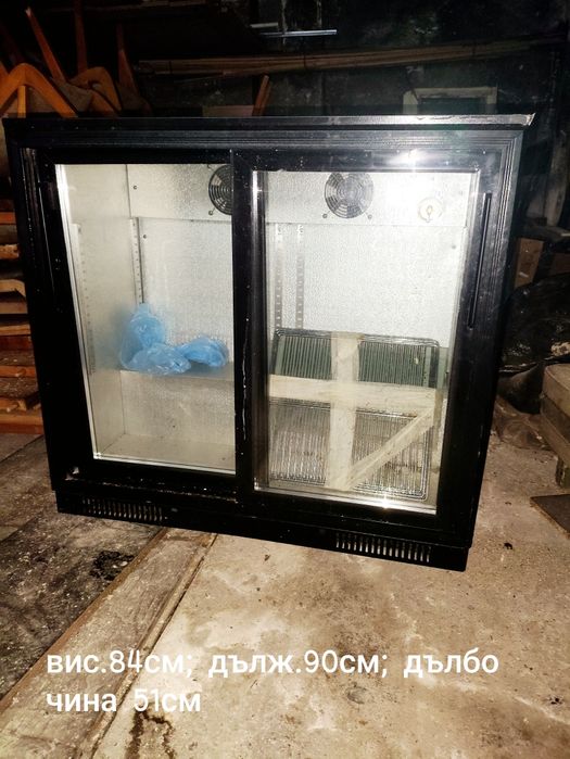 Двойна подбарова витрина