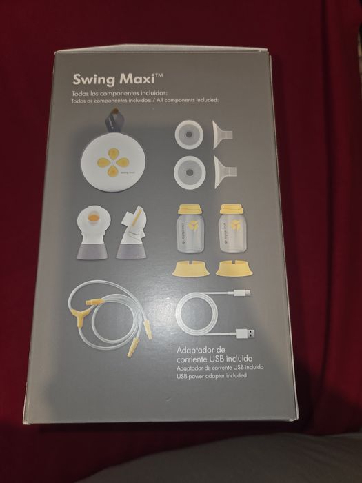 Електрическа двойна двуфазна помпа за кърма Medela Swing Maxi Flex