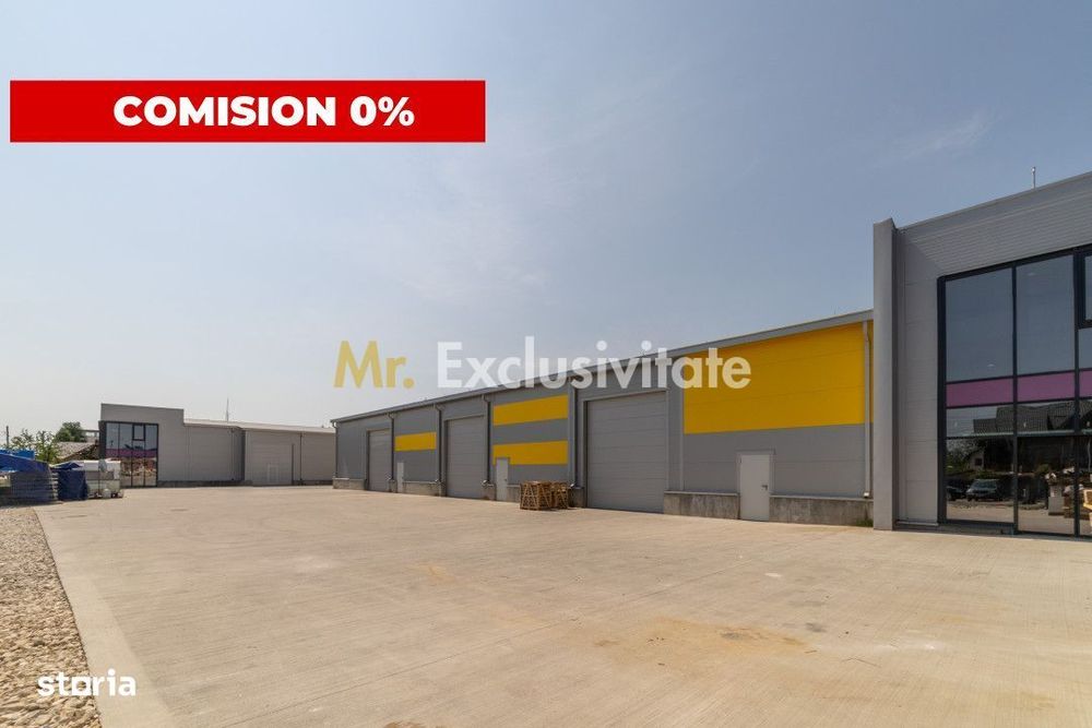 0% Comision-Inchiriere Hala noua zona Bascov la DN 7C
