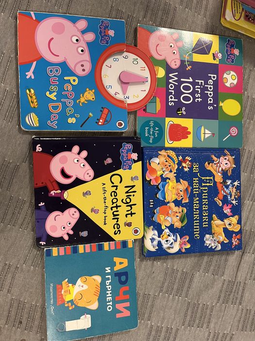 Детски книжки (с бутони) и пъзели