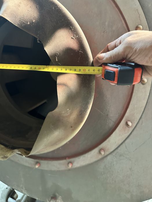 Вентилатор аспирация тип охлюв