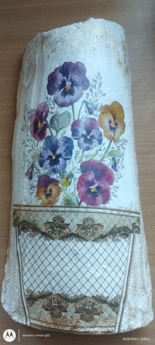 Керемида с декупаж