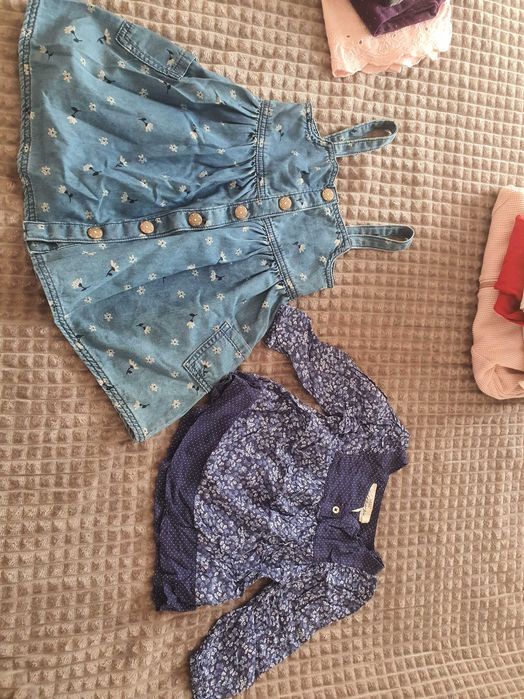 Лот дрешки за момиче,рр 92