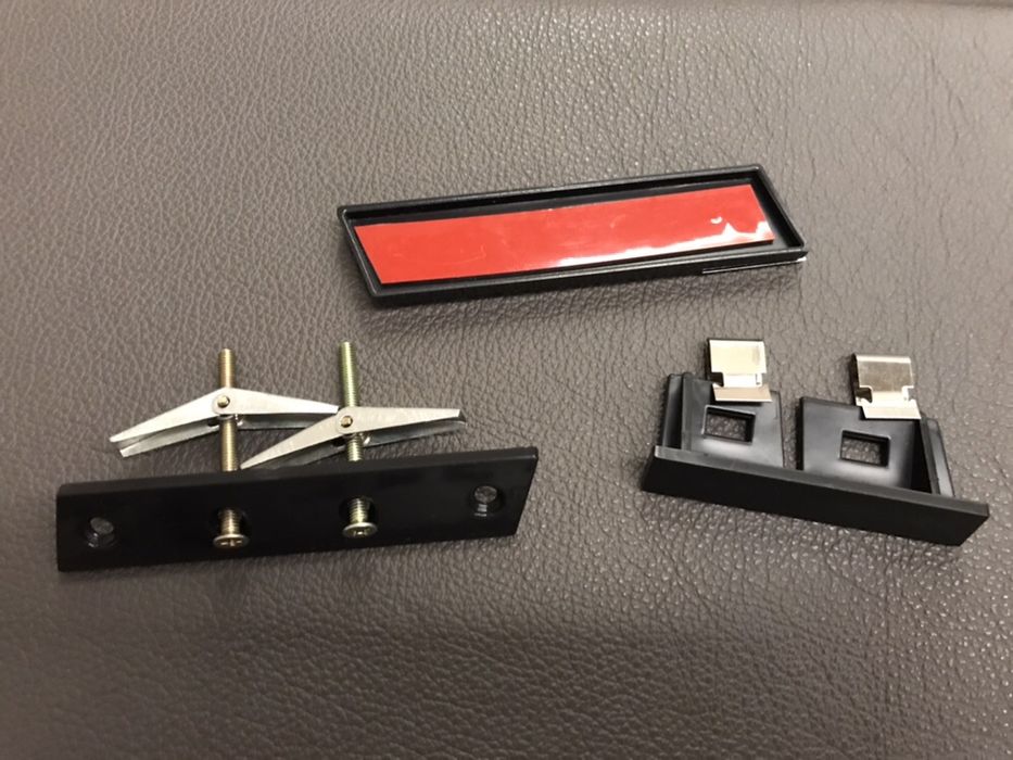 Set Embleme Audi Sq 3 NEGRU