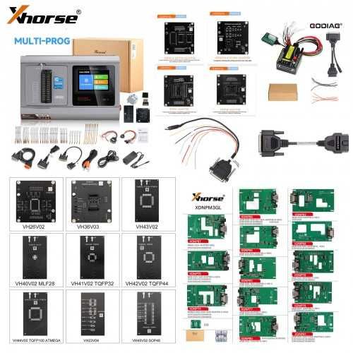 Xhorse Multi Prog Full Adapter Kit