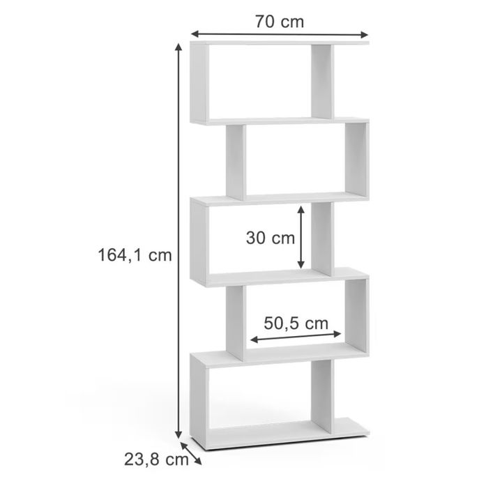 Етажерка с отворени отделения 1252