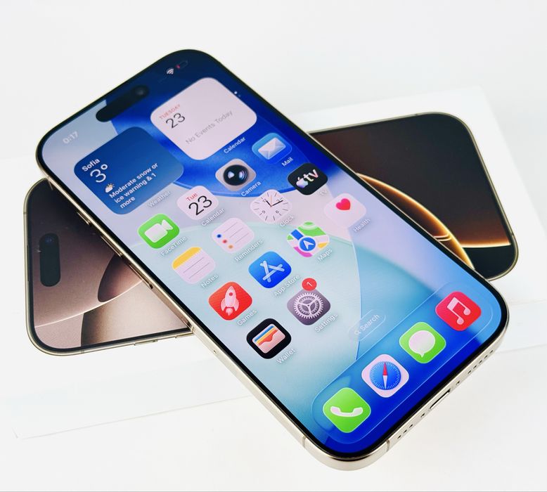 Apple iPhone 16 Pro 128GB Desert Перфектен! Гаранция!