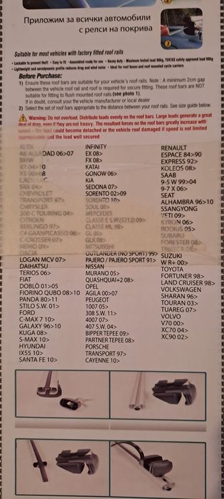 Багажник за автомобил