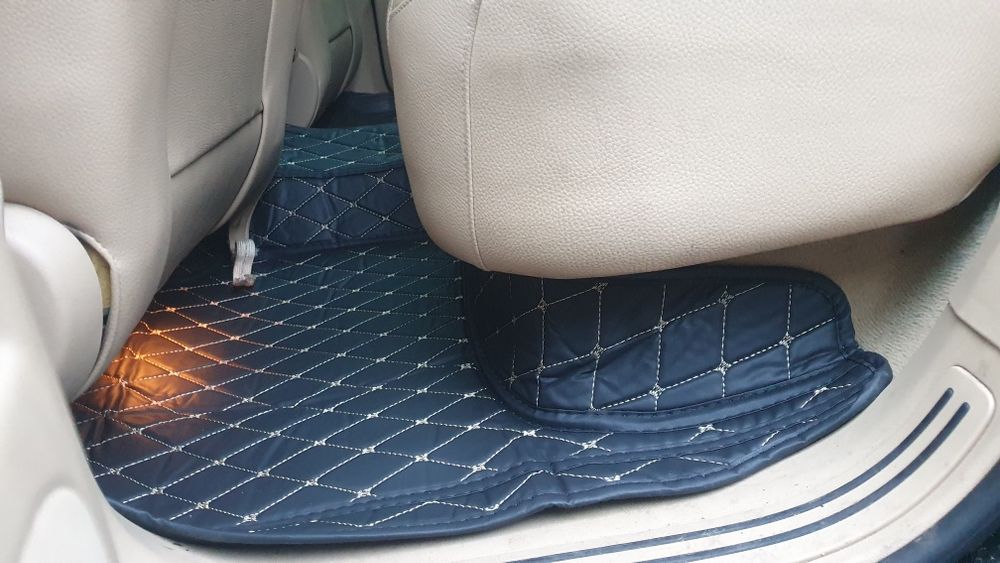 Set covorase presuri cauciuc vw touareg 7L mocheta diamant dedicate 7P