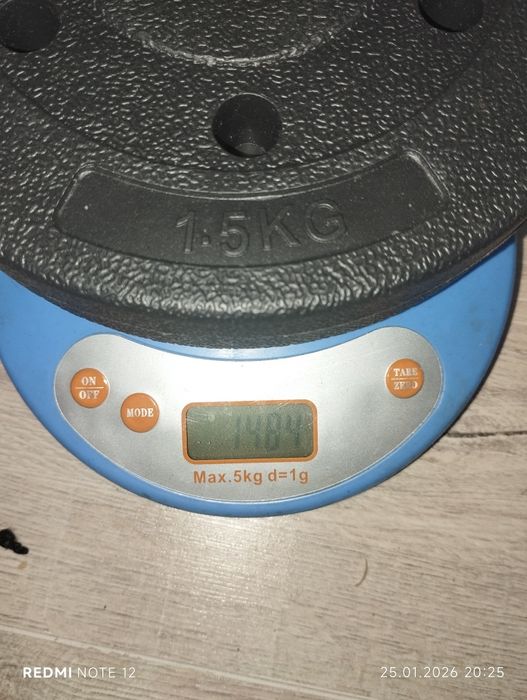 Гантели 2.0-1.5-1.25