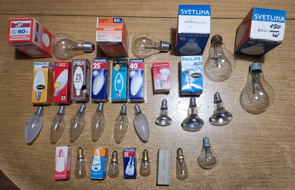 Лампи с нажежаема жичка