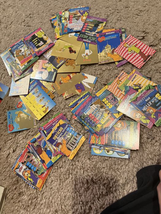 178 cartonate carti de joc Scooby-Doo Deagostini