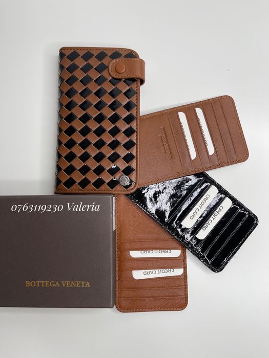 Cardholder Bottega Veneta Piele - accesoriu pentru carduri