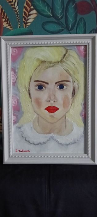 Tablou românesc " fata avocatului_Sara. Semnat Tu