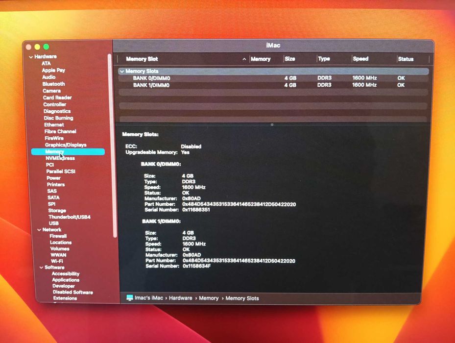 Vand Imac 21.5” Late 2013 i5 2.7Ghz la Cutie