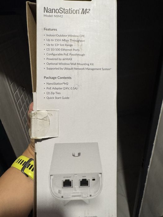 Радиомост Ubiquiti Nanastation M2