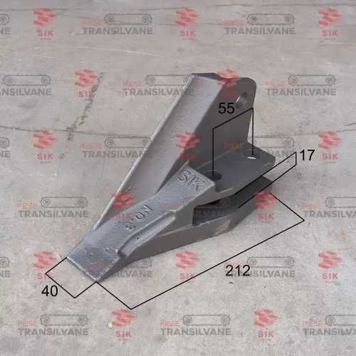 Dinte cupa SIK lateral - miniexcavator