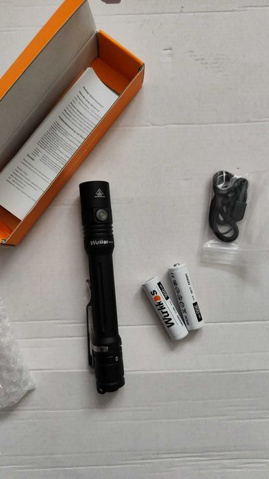 Wurkkos WK05 cu led Nichia 519a (2*14500/AA)- set